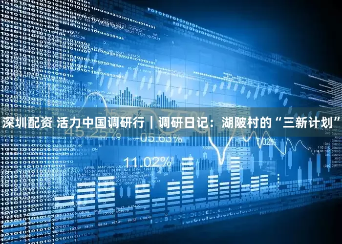 深圳配资 活力中国调研行｜调研日记：湖陂村的“三新计划”