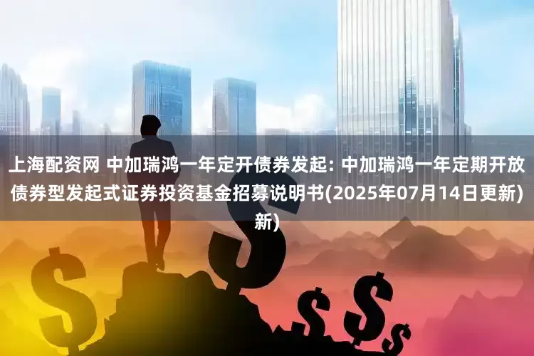 上海配资网 中加瑞鸿一年定开债券发起: 中加瑞鸿一年定期开放债券型发起式证券投资基金招募说明书(2025年07月14日更新)