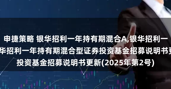 申捷策略 银华招利一年持有期混合A,银华招利一年持有期混合C: 银华招利一年持有期混合型证券投资基金招募说明书更新(2025年第2号)